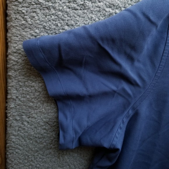 Island Passport Men's XL Blue Short Sleeve Button-Down Shirt 58" 30.5" 9.25" - Picture 3 of 12